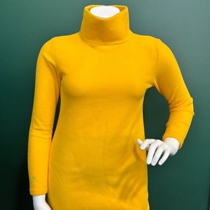 Dudley Stephens Cobble Hill Turtleneck Polar Fleece-Yellow